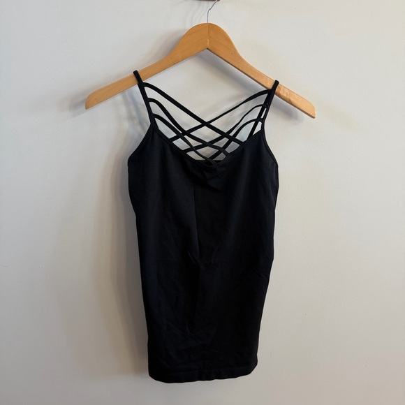 Zenana Outfitters Tops - Zenana Outfitters Black Strappy Camisole